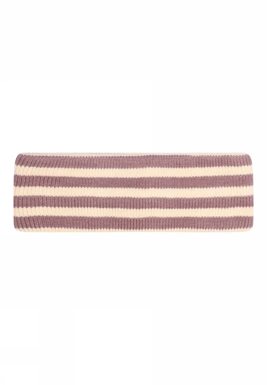 Mp Denmark Bergen striped Stirnband grape shake 10 97537 4201, Headband lila gestreift