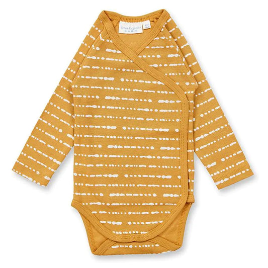 Sense Organics Ygon Baby Wrap Body abstract mustard, Wickelbody