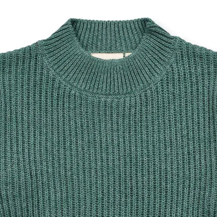 Sense Organics Marley Strickpullover dark sage green