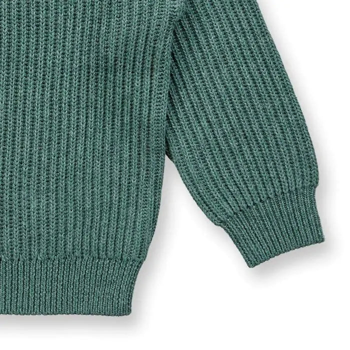 Sense Organics Marley Strickpullover dark sage green