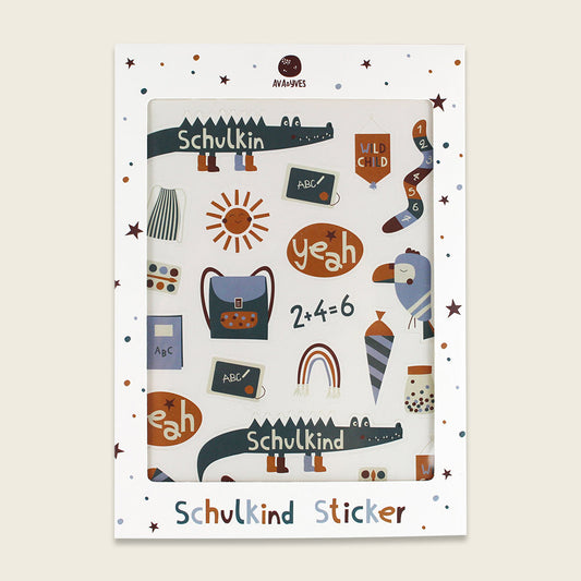 Ava&Yves Sticker Schulkind "Adventure"