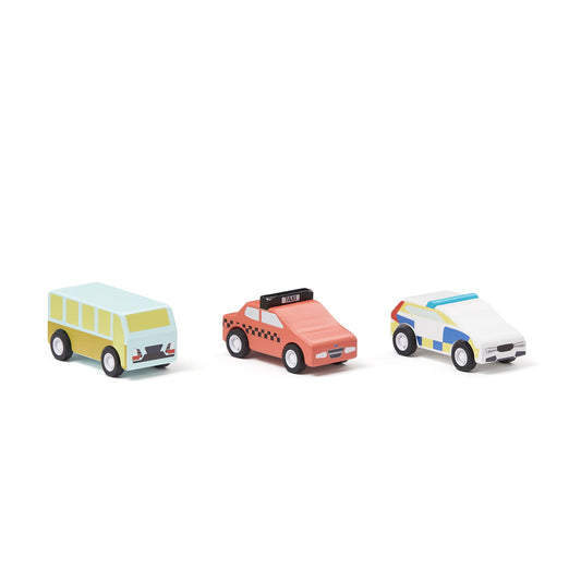 Kids Concept Pull Back Cars, Rückziehautos Aiden