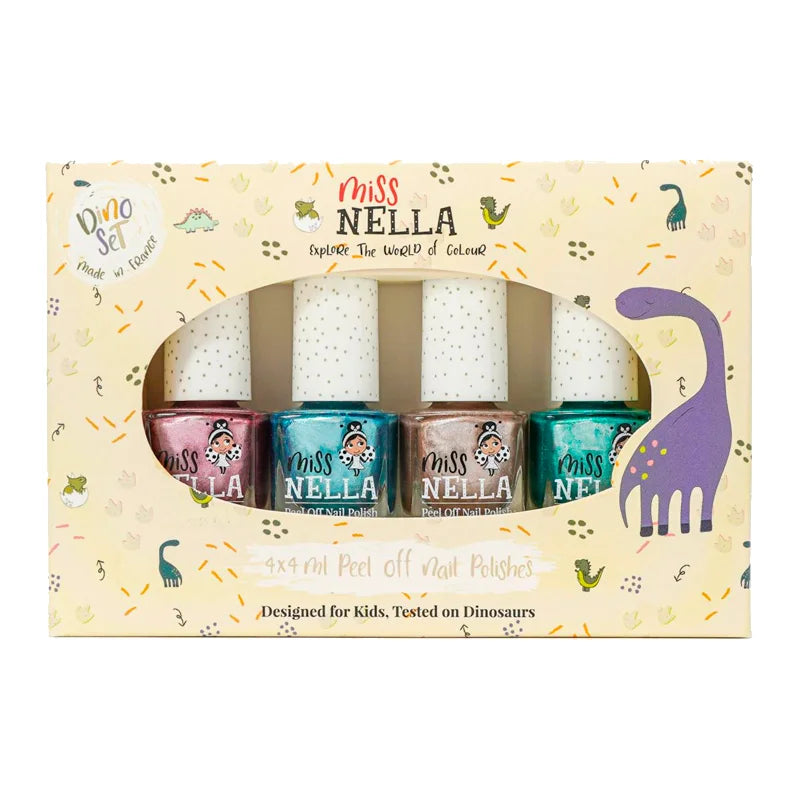 Miss Nella Nagellack Set Dino 4er Pack