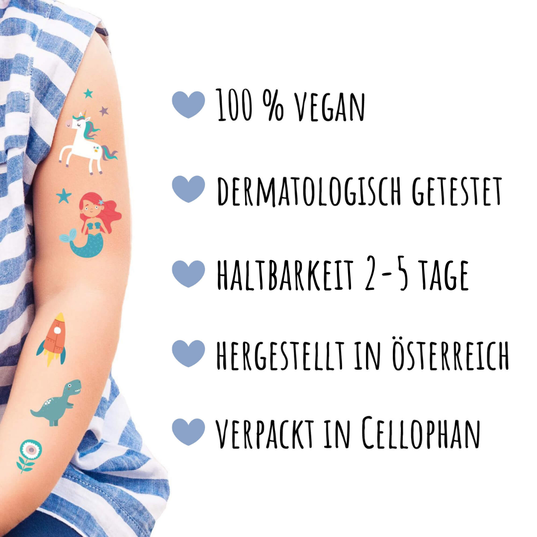 JEKA Tattoos Fantasie 5 Motivbögen, pink