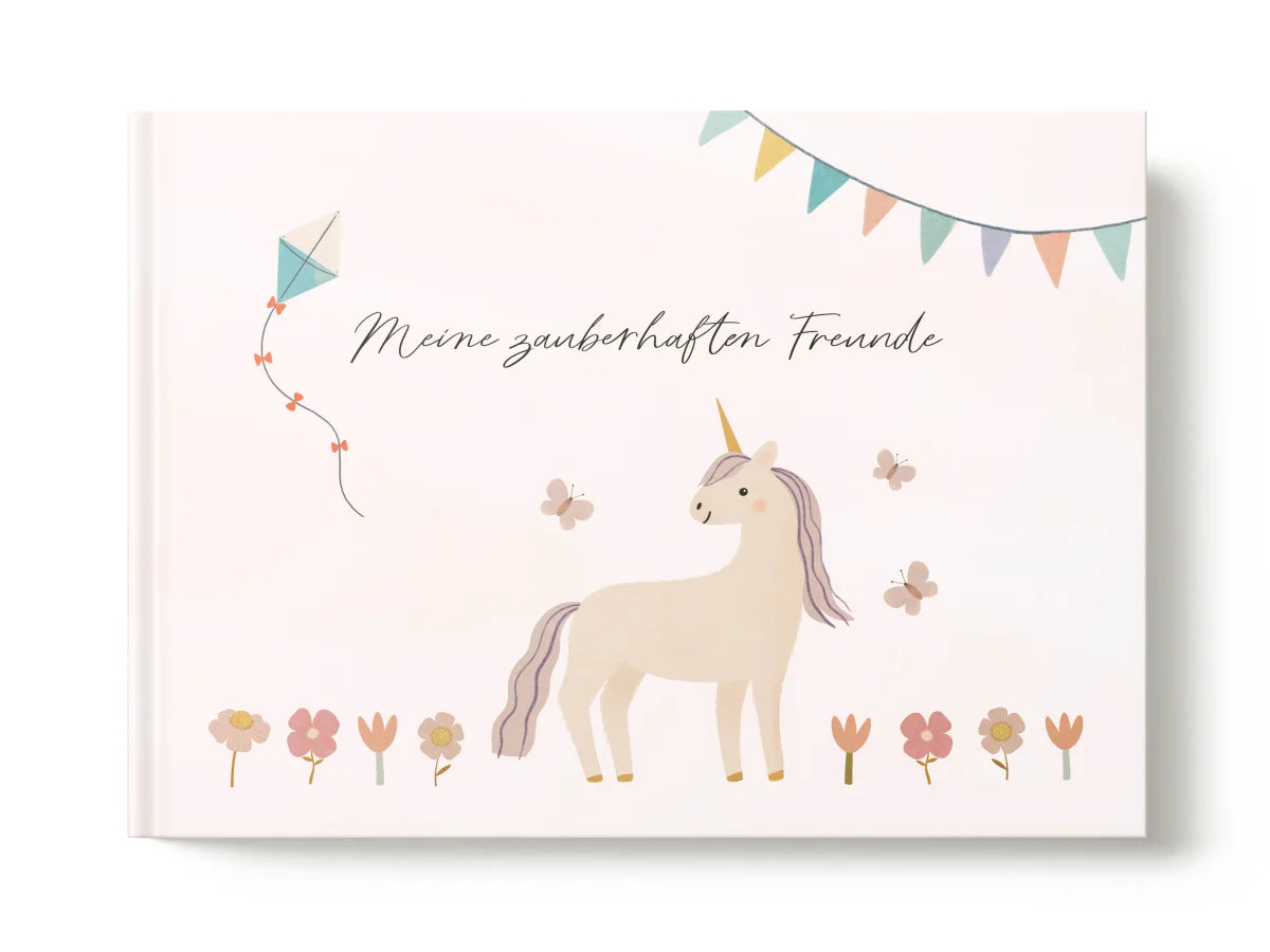 Heeaven Freundebuch Einhorn, Kindergeburtstag