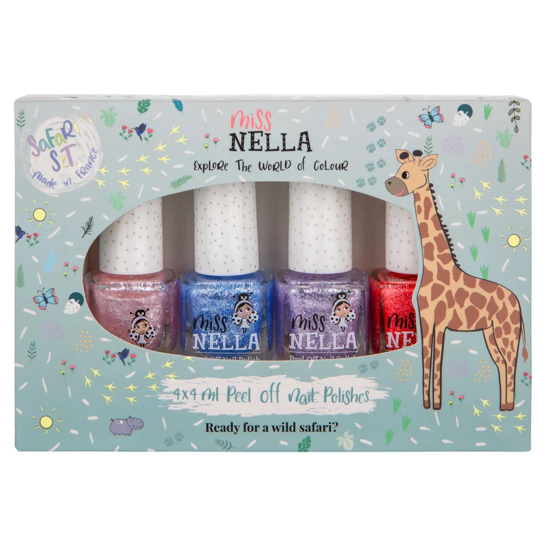 Miss Nella Nagellack Set Safari 4er Pack