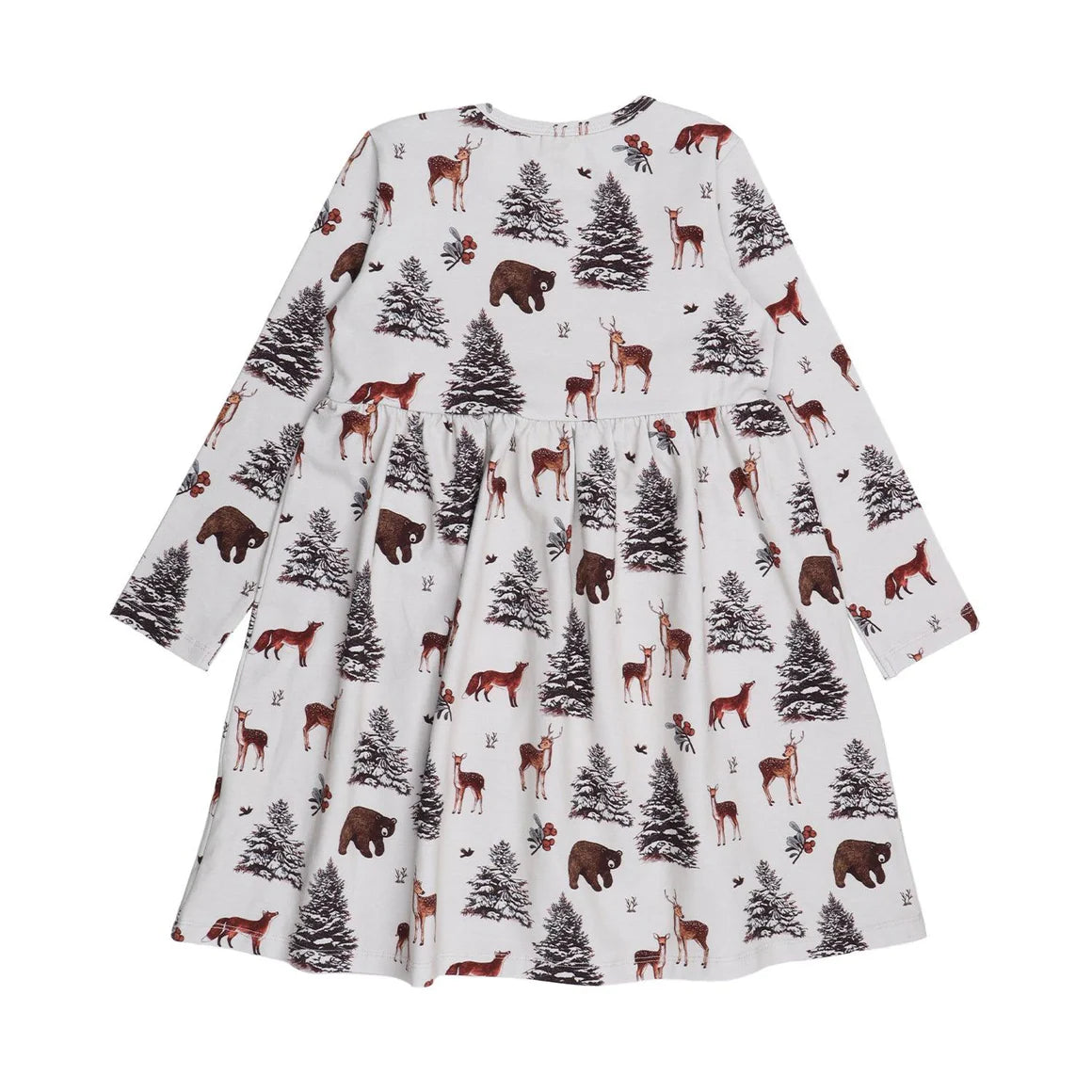 Walkiddy Dress Winter Woodland Kleid, Winterlandschaft