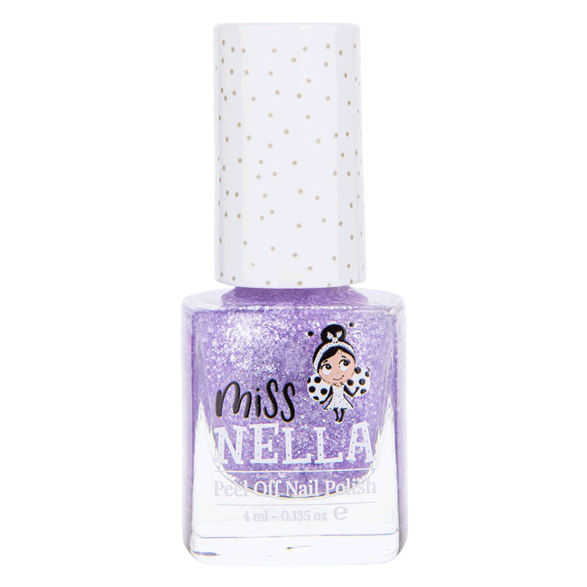 Miss Nella Nagellack Sparkly Zebra