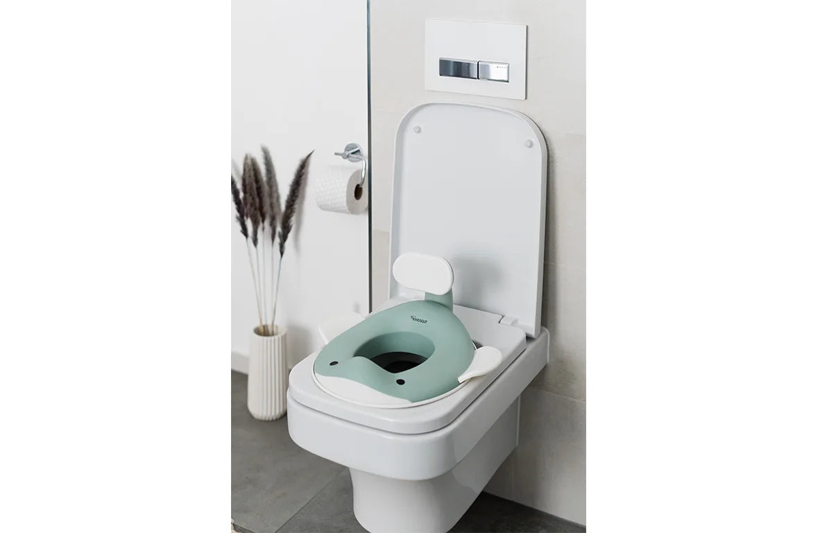 Kindsgut Toilettenaufsatz Wal aquamarin