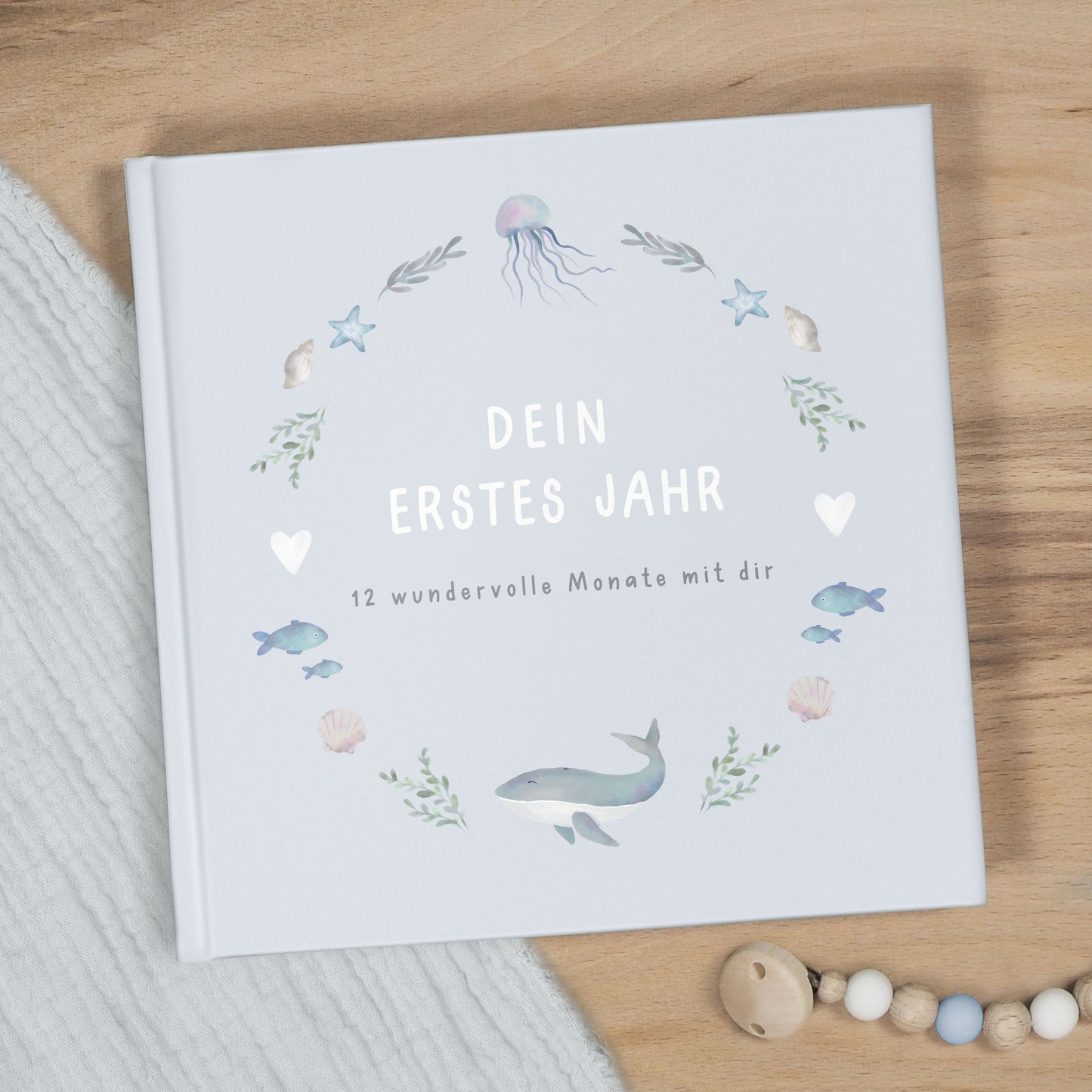 Mintkind Babytagebuch "Dein erstes Lebensjahr" Wal